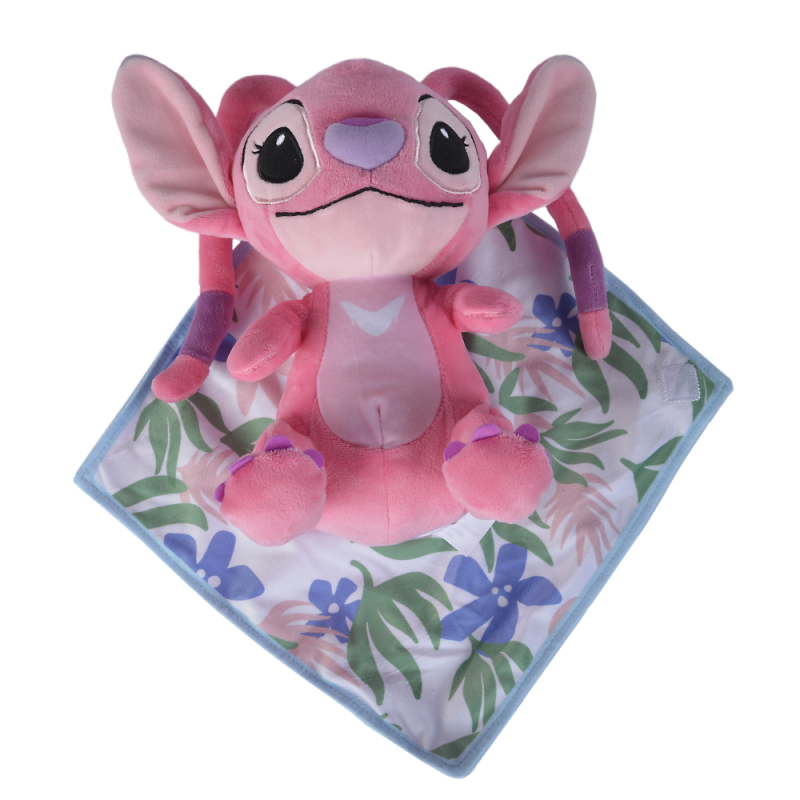  angel plush with blanket pink 25 cm 